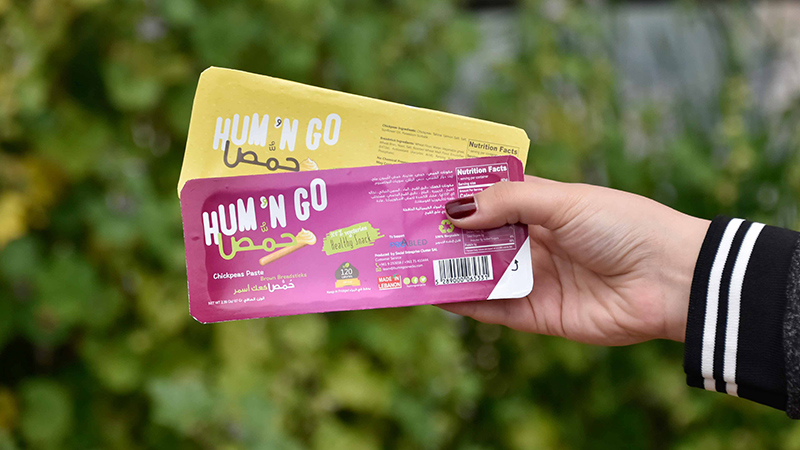 Hum’N Go a grab-and-go hummus snack